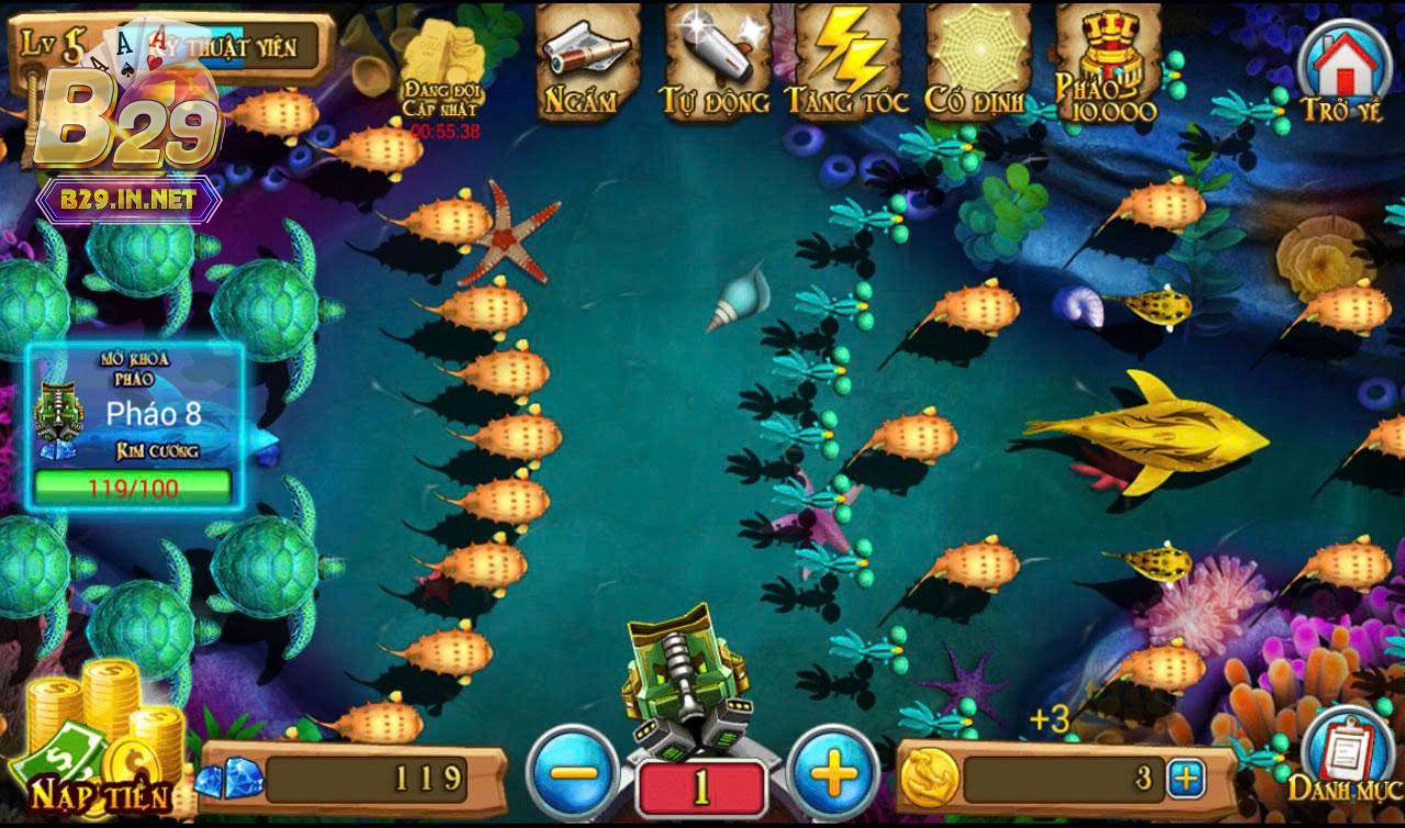 Bắn Cá Vua Hải Tặc B29 – Hành Trình Săn Kho Báu Dưới Đại Dương 2 Nhiều đặc điểm nổi bật