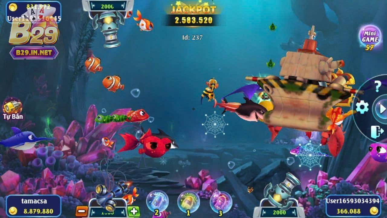 Bắn Cá Vua Hải Tặc B29 – Hành Trình Săn Kho Báu Dưới Đại Dương 3 Nhiều sự kiện và giải đấu
