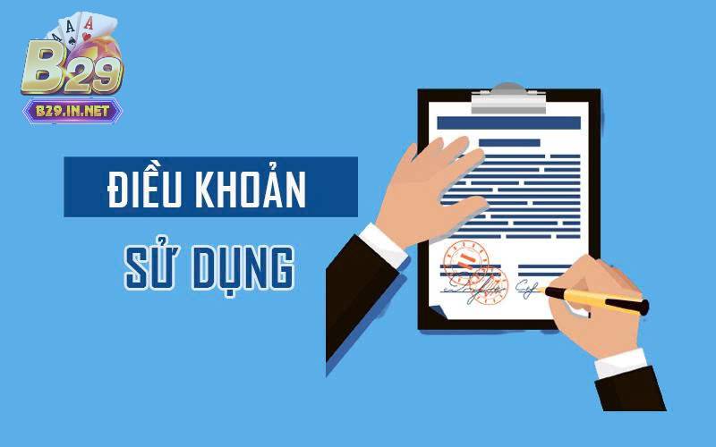 Tìm hiểu điều khoản sử dụng b29